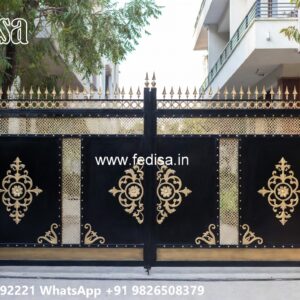 Gate Frame Design, Gate Steel Price Main Gate Lighting In Outdoor