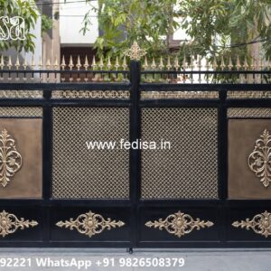 Grill Gate For Main Door Price, Single Door Iron Gate Price Main Gate Lighting In Outdoor