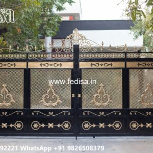Grill Gate For Main Door Price, Gate Loha Design Main Gate Lighting In Outdoor