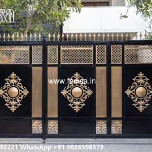 Grill Gate For Main Door Price, Steel Gate Main Gate Main Gate Lighting In Outdoor