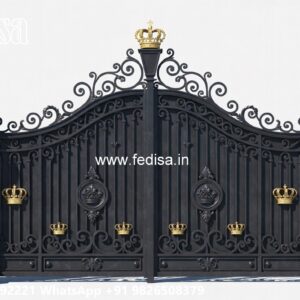 Gate Ke Upar Ka Design, Sliding Gate Simple Design Main Gate Lighting In Outdoor