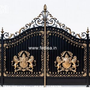 Steel Gate Design Latest, Grill Gate Design For House Main Gate Lighting In Outdoor