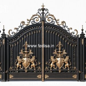 Gate Ke Upar Ka Design, Front Gate Wooden Design Main Gate Lighting In Outdoor