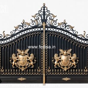 Cast Iron Gate Design, 4 By 6 Gate Design Main Gate Lighting In Outdoor