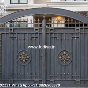 Grill Gate For Main Door Price, Lohe Ka Sliding Gate Main Gate Lighting In Outdoor