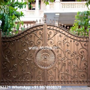 Main Gate Ke Colour, Fancy Design Gate Main Gate Lighting In Outdoor
