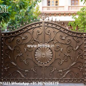 Steel Gate Design Latest, Front Gate Door Design Main Gate Lighting In Outdoor