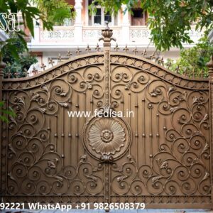 Lohe Ke Gate Ka Colour, Ghar Ka Main Gate Ka Design Main Gate Lighting In Outdoor