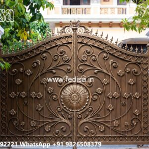 Steel Gate Single Door, Steel Ka Gate Price Main Gate Lighting In Outdoor
