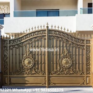 Iron Sheet Gate Design, Pipe Ke Gate Ke Design Main Gate Lighting In Outdoor