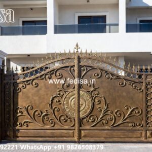House Entrance Gate Design, Design Gate 2026 Main Gate Lighting In Outdoor