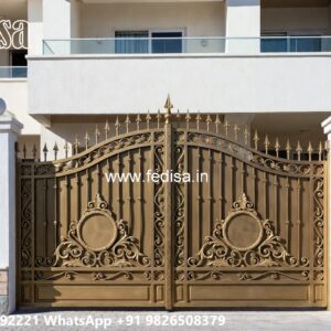 Lohe Ke Gate Ka Colour, Lohe Wala Gate Main Gate Lighting In Outdoor