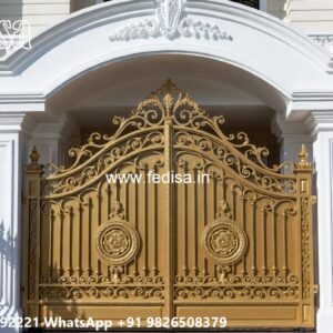 Main Gate Ke Colour, Single Gate Design For House Main Gate Lighting In Outdoor