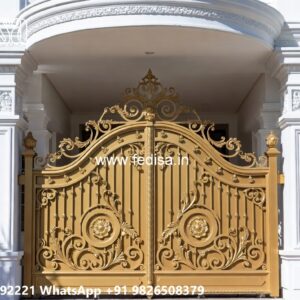 Steel Gate Design Latest, Gate Latch Design Main Gate Lighting In Outdoor