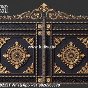 Main Gate Ke Colour, Gate Sliding Door Design Main Gate Lighting In Outdoor