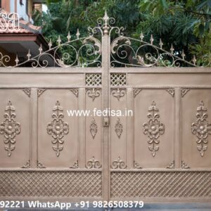 Grill Gate For Main Door Price, Fancy Metal Gates Main Gate Lighting In Outdoor