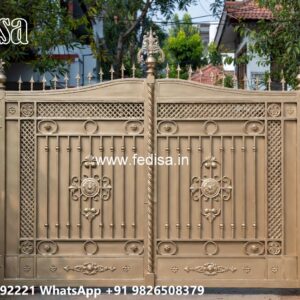 House Entrance Gate Design, Best Gate Design For House Main Gate Lighting In Outdoor
