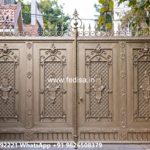 Gate Ke Upar Ka Design, Fencing Door Design Main Gate Lighting In Outdoor