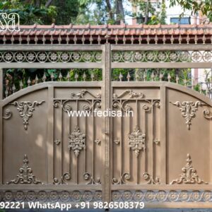 House Entrance Gate Design, Main Gate Design For Farmhouse Main Gate Lighting In Outdoor