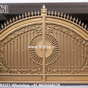 Steel Gate Design Latest, Design Pipe Gate Main Gate Lighting In Outdoor