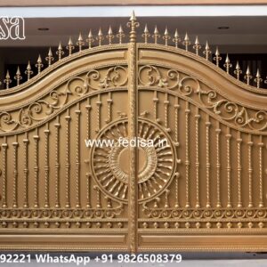 Grill Gate For Main Door Price, Simple Iron Gates Main Gate Lighting In Outdoor