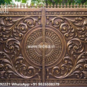 Steel Gate Design Latest, Chadra Gate Ka Design Main Gate Lighting In Outdoor