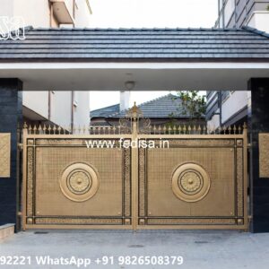 Iron Sheet Gate Design, Best Grill Gate Design Main Gate Lighting In Outdoor