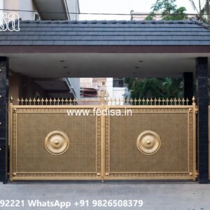 Gate Frame Design, Front Gate Entrance Design Main Gate Lighting In Outdoor