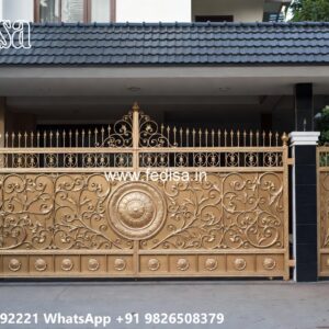 Steel Ke Gate Ki Design, Main Gate Design Main Gate Lighting In Outdoor