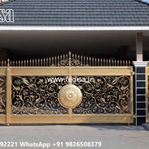 Small Main Gate Design, House Gate Design Main Gate Lighting In Outdoor