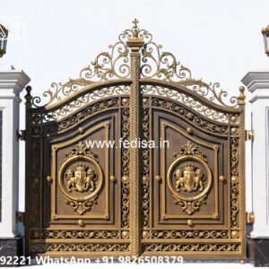 Small Main Gate Design, Steel Gate Design With Price Main Gate Lighting In Outdoor