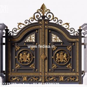 Steel Ke Gate Ki Design, Modern Gate Design 2026 Main Gate Lighting In Outdoor