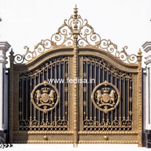 Compound Wall Gate Price, Latest Gate Design Main Gate Lighting In Outdoor