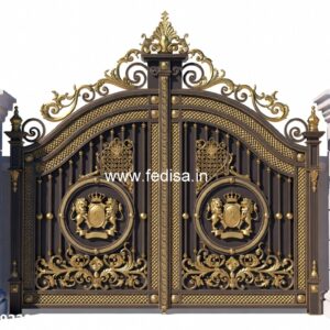 Lightweight Gate Design, Entry Gate Design Main Gate Lighting In Outdoor