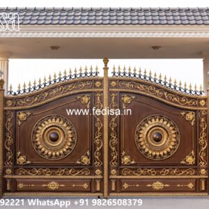 Lightweight Gate Design, Garden Gate Design Main Gate Lighting In Outdoor