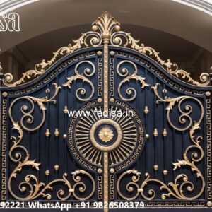 Lightweight Gate Design, Gate Handle Design Main Gate Lighting In Outdoor