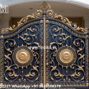 Main Gate Design 2032, Lohe Ka Gate Grill Main Gate Lighting In Outdoor