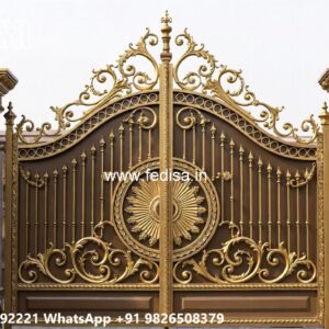 Compound Wall Gate Price, Grill Gate Colour Main Gate Lighting In Outdoor