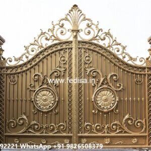 Lightweight Gate Design, Makan Ka Gate Main Gate Lighting In Outdoor