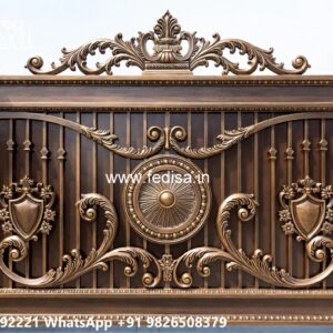 Simple Iron Gate Designs For Homes, Gate Ke Upar Ka Design Main Gate Lighting In Outdoor