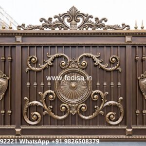 Simple Iron Gate Designs For Homes, Simple Iron Gate Designs For Homes Main Gate Lighting In Outdoor