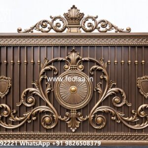 Steel Ke Gate Ki Design, Gate Design 2026 Main Gate Lighting In Outdoor