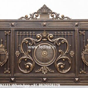 Single Steel Gate Design, Steel Gate New Design Main Gate Lighting In Outdoor