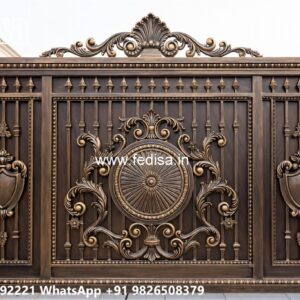 Security Gate Design, Small Gate Design For House Main Gate Lighting In Outdoor