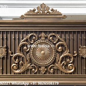 Mane Gate Design, Small Steel Gate Design Main Gate Lighting In Outdoor