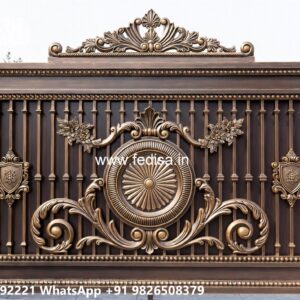 Single Steel Gate Design, Ss Grill Gate Main Gate Lighting In Outdoor