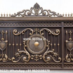 Steel Ke Gate Ki Design, Latest Main Gate Design 2026 Main Gate Lighting In Outdoor