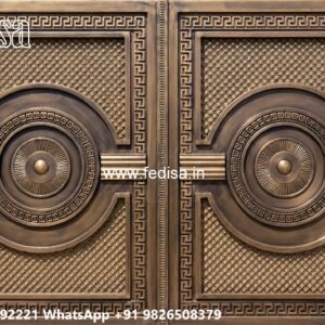 Simple Iron Gate Designs For Homes, Iron Gate Design Main Gate Main Gate Lighting In Outdoor