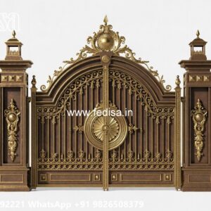 Small Main Gate Design, Pipe Main Gate Design Main Gate Lighting In Outdoor