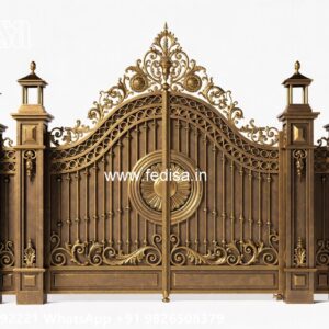 Small Main Gate Design, Sliding Gate Lock Design Main Gate Lighting In Outdoor